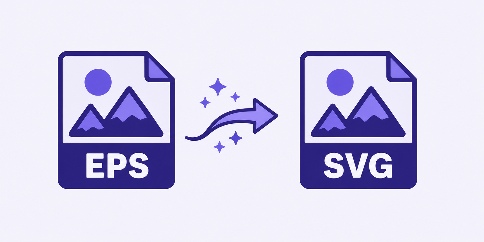 Original photo next to its vectorized version